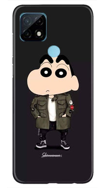 Shin Chan Mobile Back Case for Realme C21 (Design - 391)
