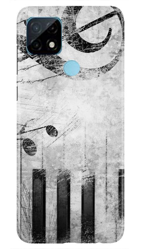 Music Mobile Back Case for Realme C21 (Design - 394)