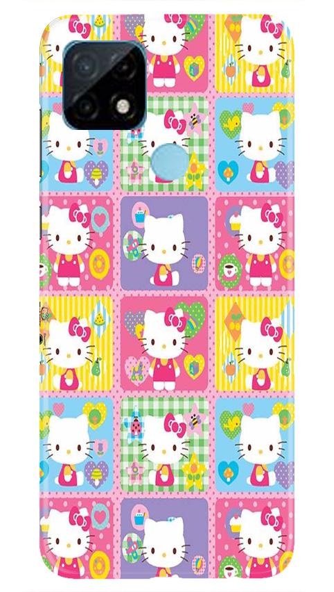 Kitty Mobile Back Case for Realme C21 (Design - 400)