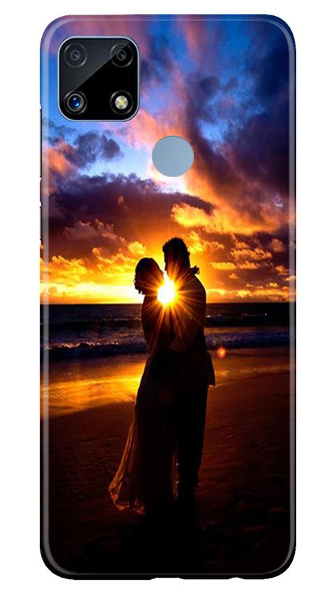 Couple Sea shore Case for Realme C25