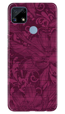 Purple Backround Case for Realme C25S
