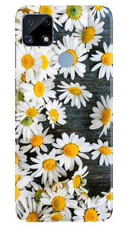 White flowers2 Case for Realme C25S