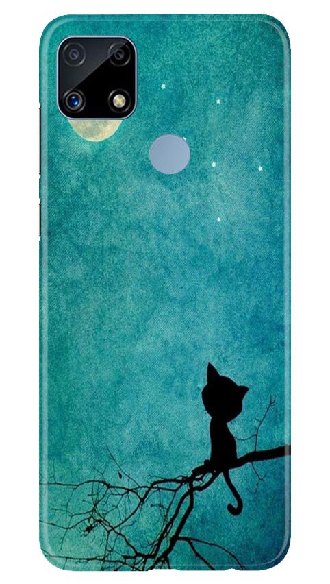 Moon cat Case for Realme C25S