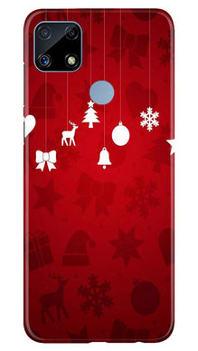 Christmas Mobile Back Case for Realme C25 (Design - 78)