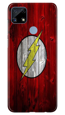 Flash Superhero Case for Realme C25S(Design - 116)