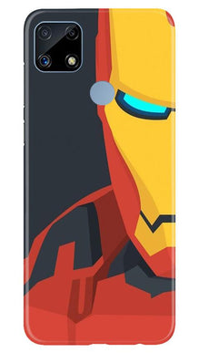 Iron Man Superhero Mobile Back Case for Realme C25S  (Design - 120)