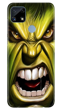 Hulk Superhero Mobile Back Case for Realme C25S  (Design - 121)
