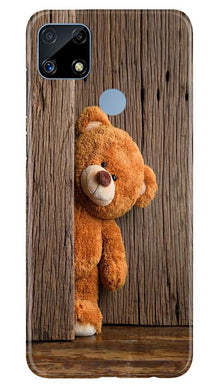Cute Beer Mobile Back Case for Realme C25  (Design - 129)