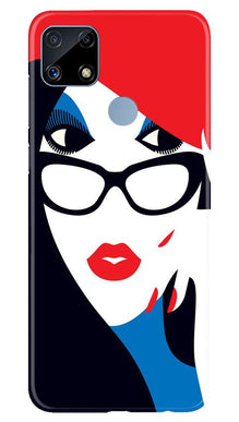 Girlish Mobile Back Case for Realme C25  (Design - 131)
