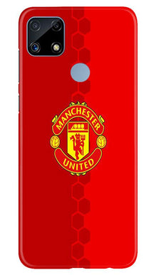 Manchester United Mobile Back Case for Realme C25  (Design - 157)