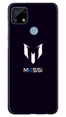 Messi Mobile Back Case for Realme C25  (Design - 158)