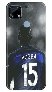 Pogba Mobile Back Case for Realme C25  (Design - 159)