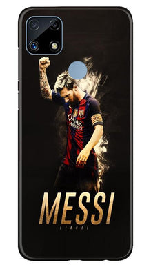 Messi Mobile Back Case for Realme C25  (Design - 163)