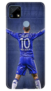 Hazard Mobile Back Case for Realme C25  (Design - 164)