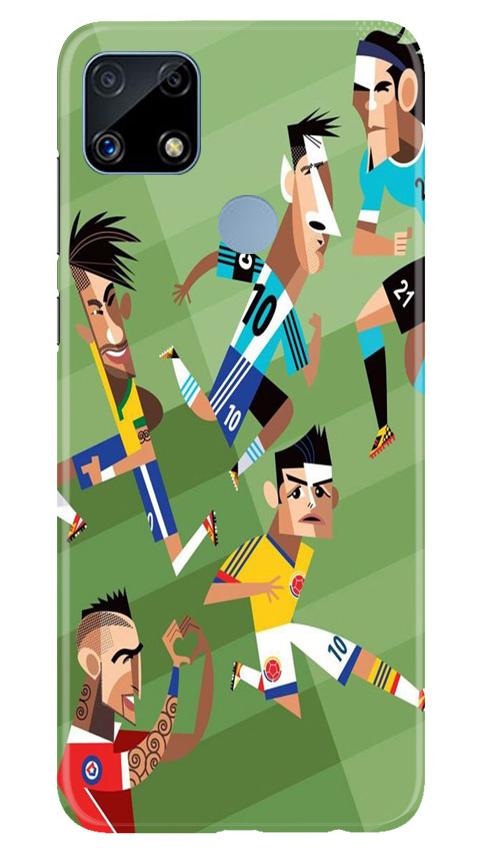 Football Case for Realme C25S  (Design - 166)