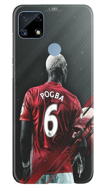 Pogba Mobile Back Case for Realme C25S  (Design - 167)