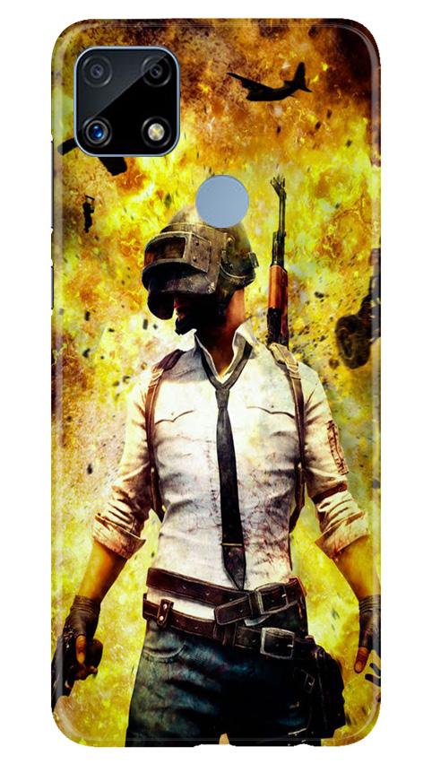 Pubg Case for Realme C25S  (Design - 180)