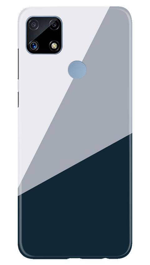 Blue Shade Case for Realme C25S (Design - 182)