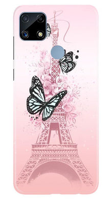 Eiffel Tower Mobile Back Case for Realme C25 (Design - 211)