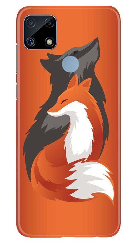 Wolf  Case for Realme C25 (Design No. 224)