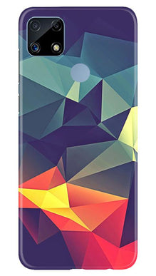 Modern Art Mobile Back Case for Realme C25S (Design - 232)