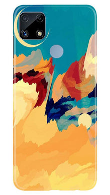 Modern Art Mobile Back Case for Realme C25S (Design - 236)