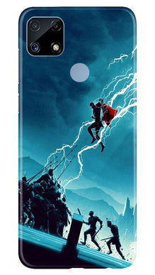 Thor Avengers Mobile Back Case for Realme C25 (Design - 243)