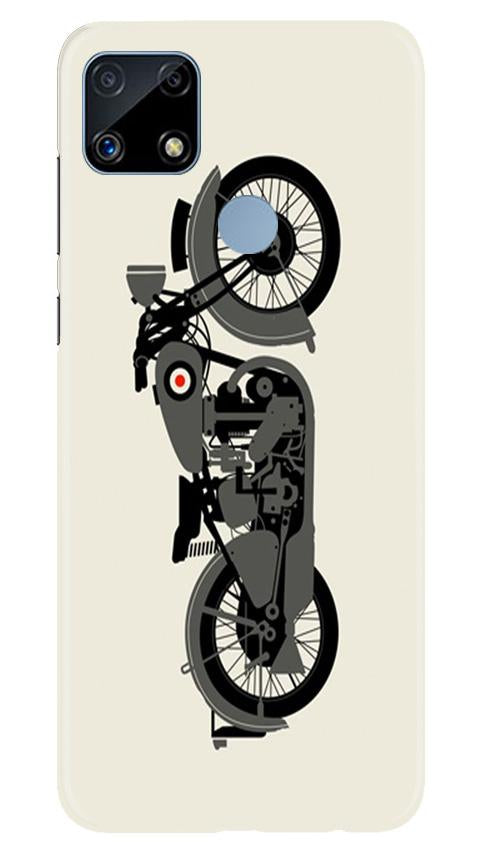 MotorCycle Case for Realme C25 (Design No. 259)