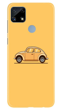 Vintage Car Mobile Back Case for Realme C25S (Design - 262)