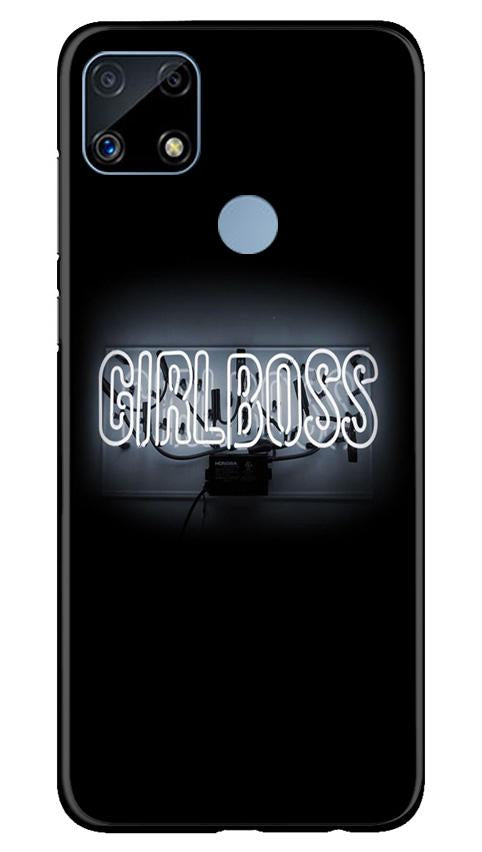 Girl Boss Black Case for Realme C25 (Design No. 268)