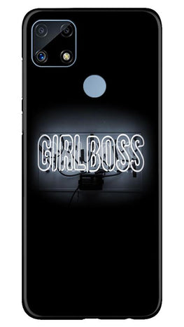 Girl Boss Black Case for Realme C25 (Design No. 268)