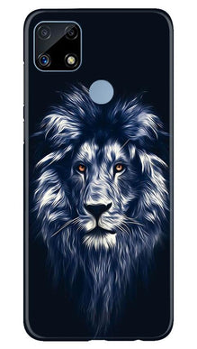 Lion Mobile Back Case for Realme C25 (Design - 281)