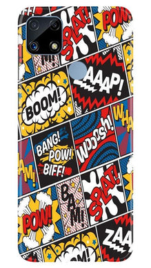 Boom Mobile Back Case for Realme C25 (Design - 302)