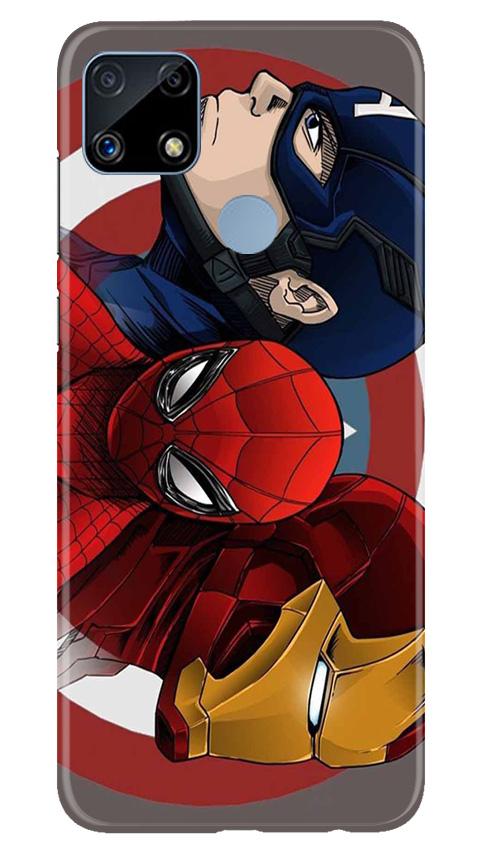 Superhero Mobile Back Case for Realme C25 (Design - 311)