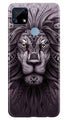 Lion Mobile Back Case for Realme C25S (Design - 315)