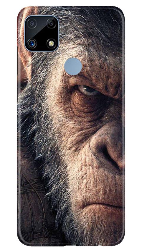 Angry Ape Mobile Back Case for Realme C25 (Design - 316)