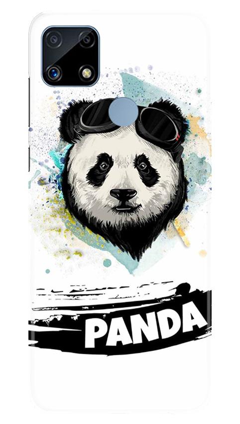 Panda Mobile Back Case for Realme C25 (Design - 319)