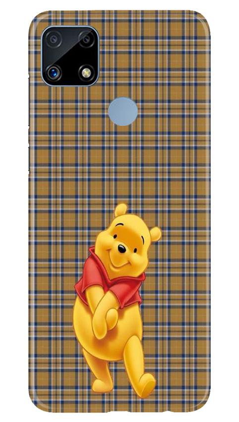 Pooh Mobile Back Case for Realme C25 (Design - 321)