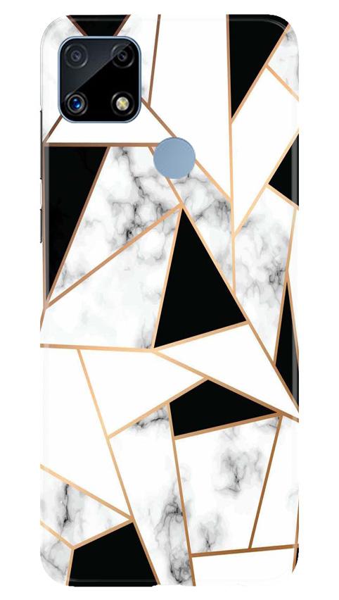 Marble Texture Mobile Back Case for Realme C25S (Design - 322)
