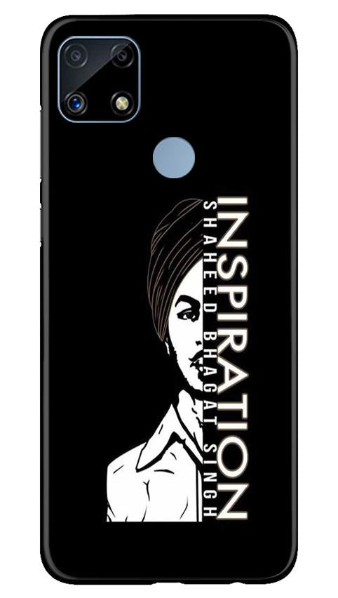 Bhagat Singh Mobile Back Case for Realme C25 (Design - 329)