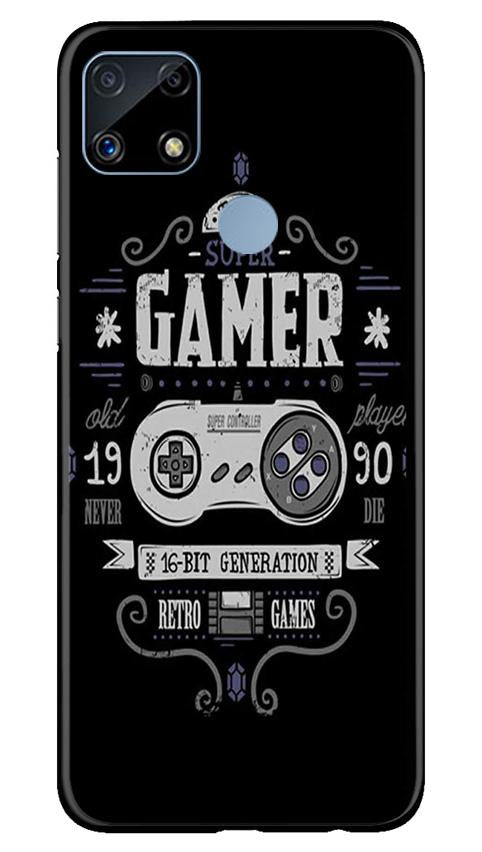 Gamer Mobile Back Case for Realme C25 (Design - 330)