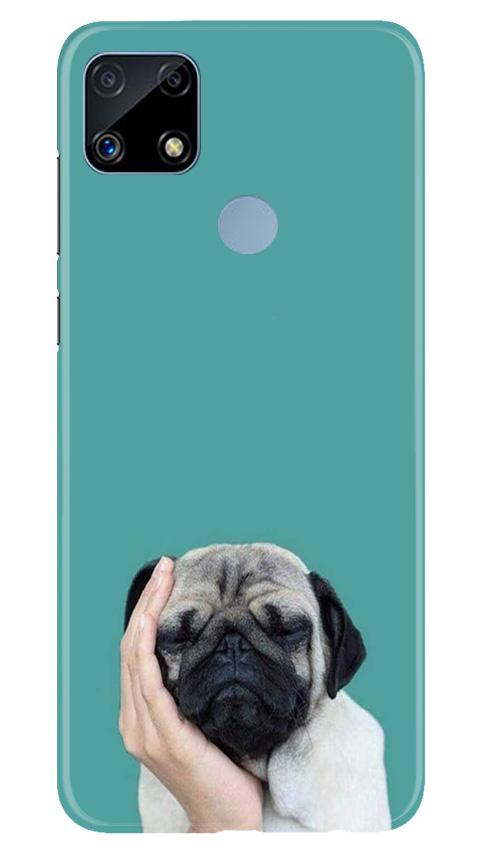 Puppy Mobile Back Case for Realme C25 (Design - 333)