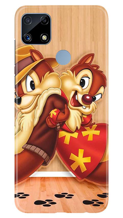 Chip n Dale Mobile Back Case for Realme C25S (Design - 335)