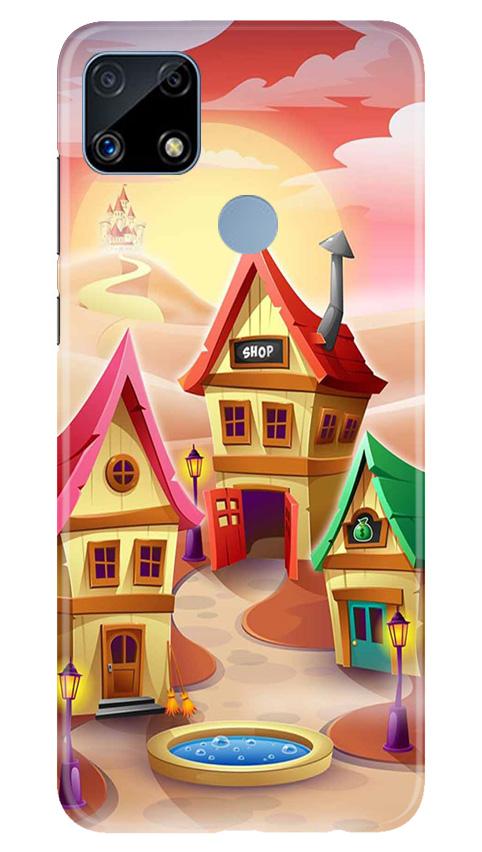 Sweet Home Mobile Back Case for Realme C25S (Design - 338)