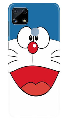 Doremon Mobile Back Case for Realme C25 (Design - 340)