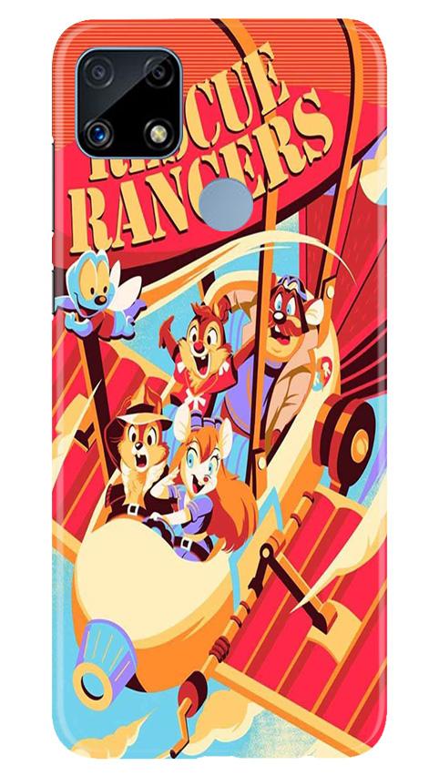 Rescue Rangers Mobile Back Case for Realme C25 (Design - 341)