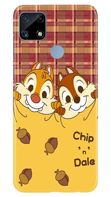 Chip n Dale Mobile Back Case for Realme C25 (Design - 342)