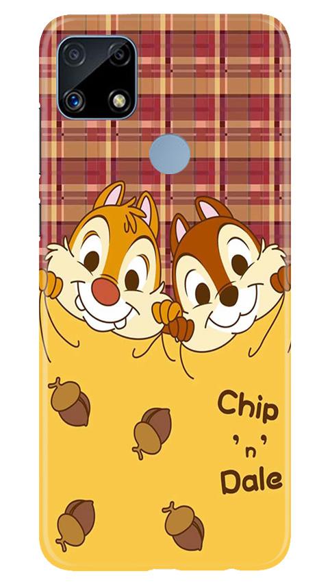 Chip n Dale Mobile Back Case for Realme C25S (Design - 342)
