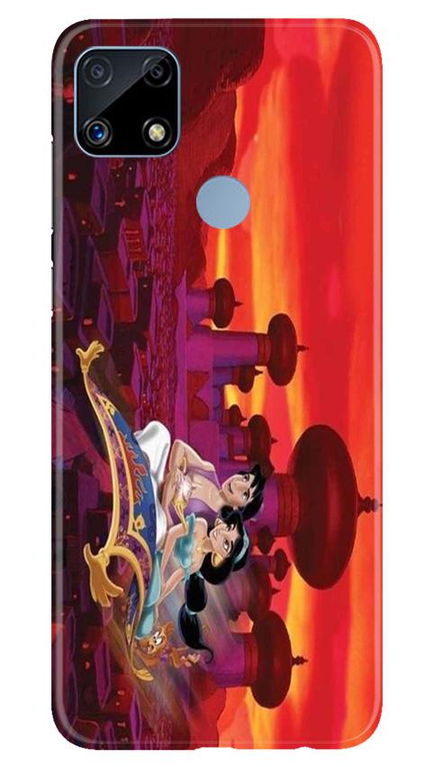 Aladdin Mobile Back Case for Realme C25 (Design - 345)