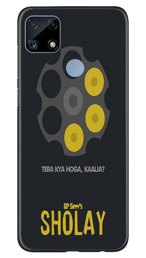 Sholay Mobile Back Case for Realme C25S (Design - 356)